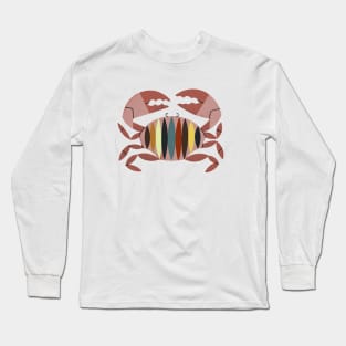 Color Crab Long Sleeve T-Shirt